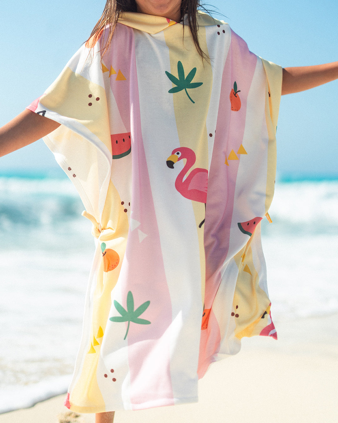 Tropical Twist Kids Poncho