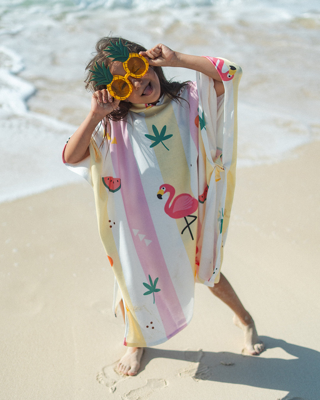 Tropical Twist Kids Poncho