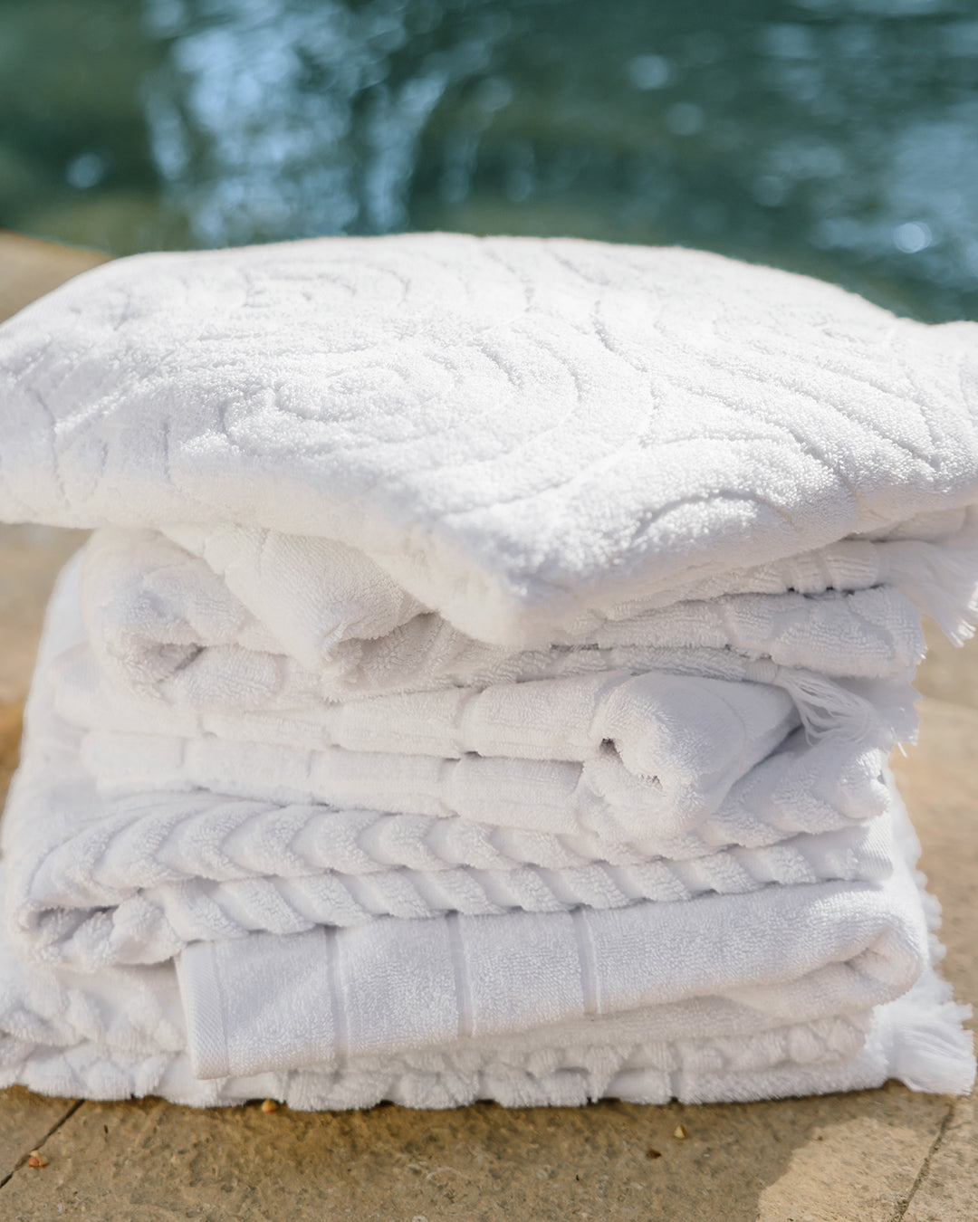 Sunbeam Jacquard Towel 600 GSM