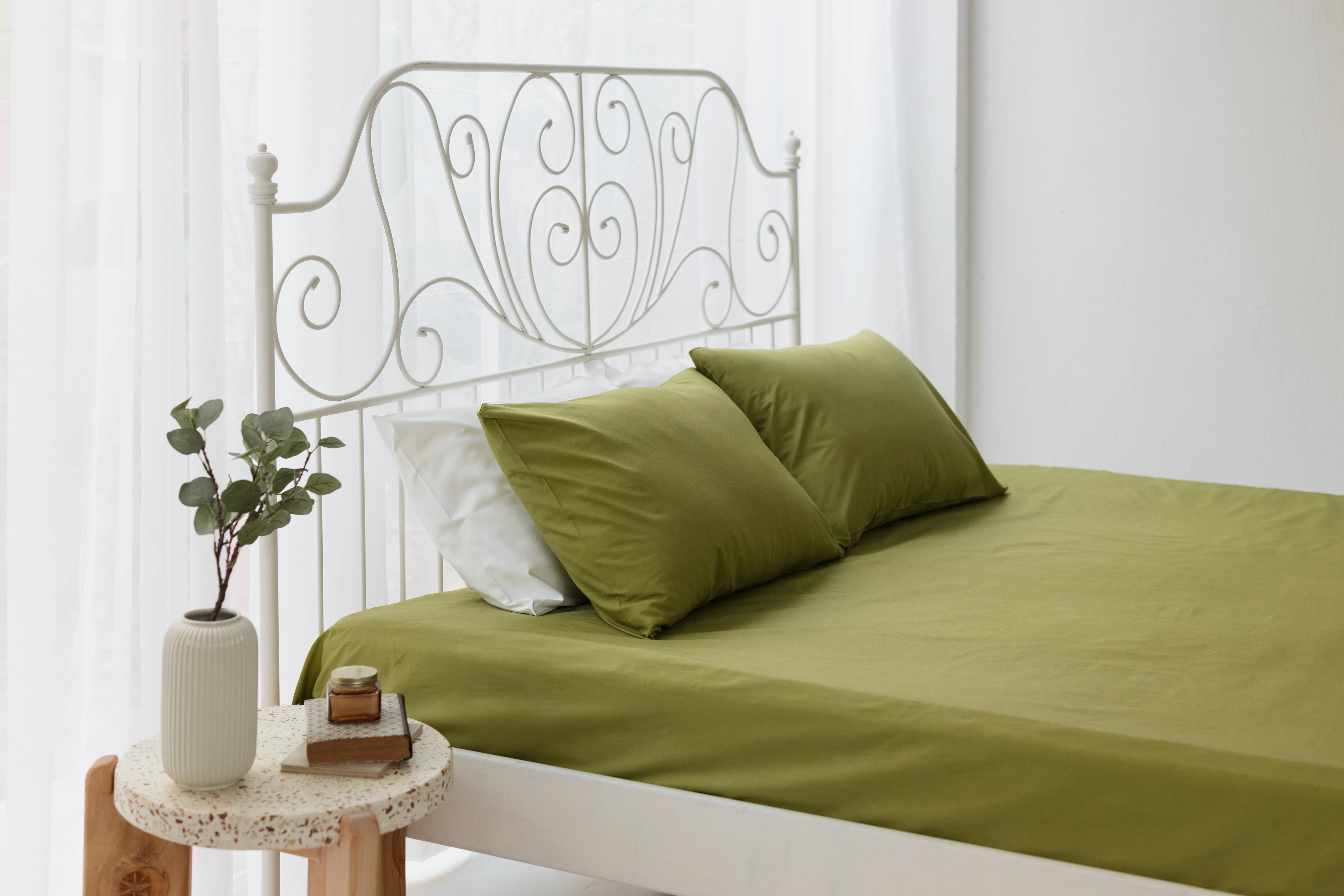 ملاية بأستيك بولي كوتون