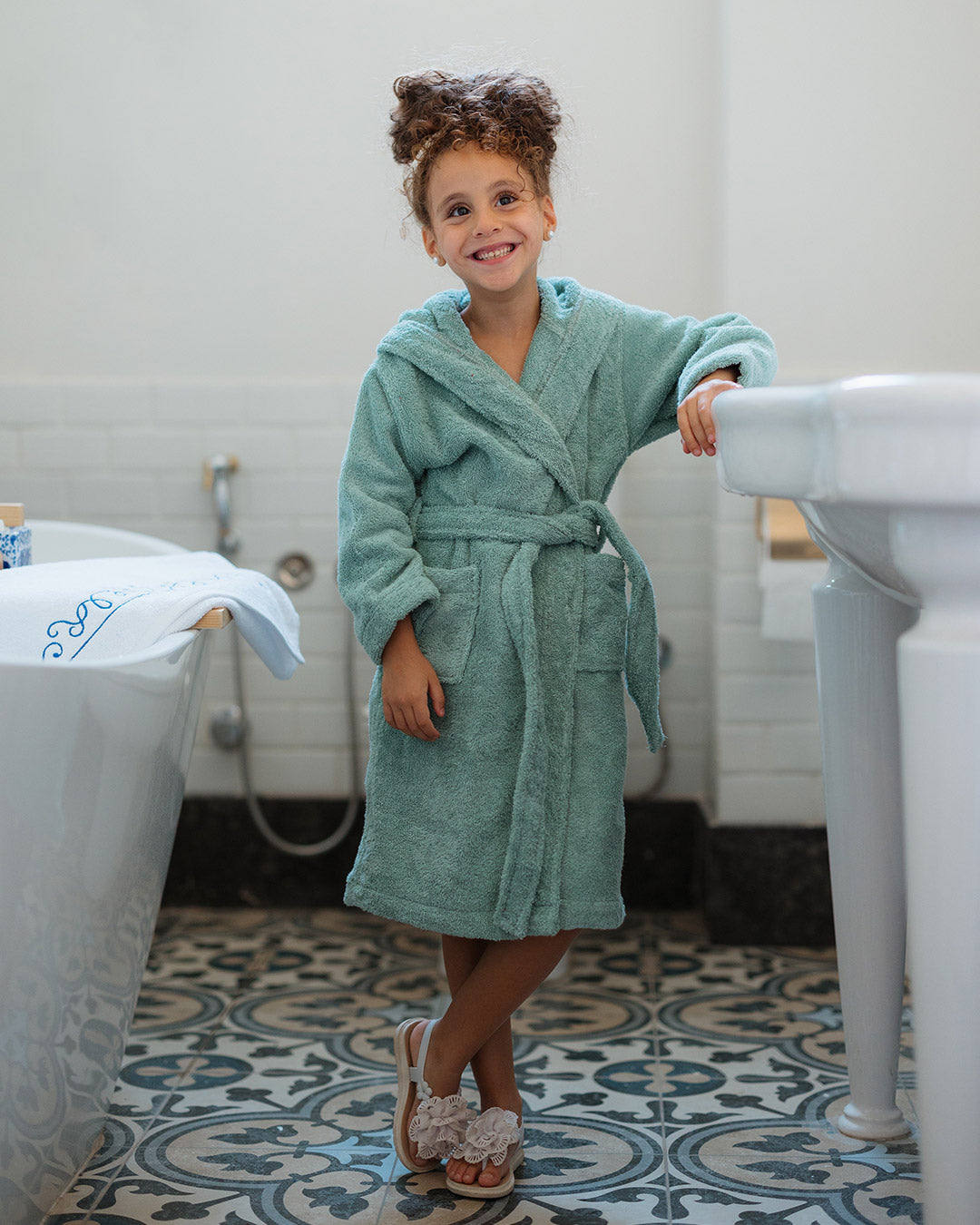 Kids Bathrobe Pure cotton