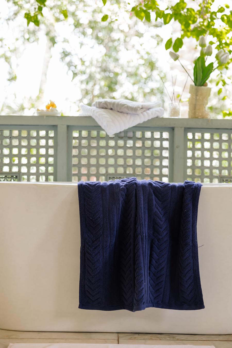 فوطة جاكار قطن ١٠٠٪