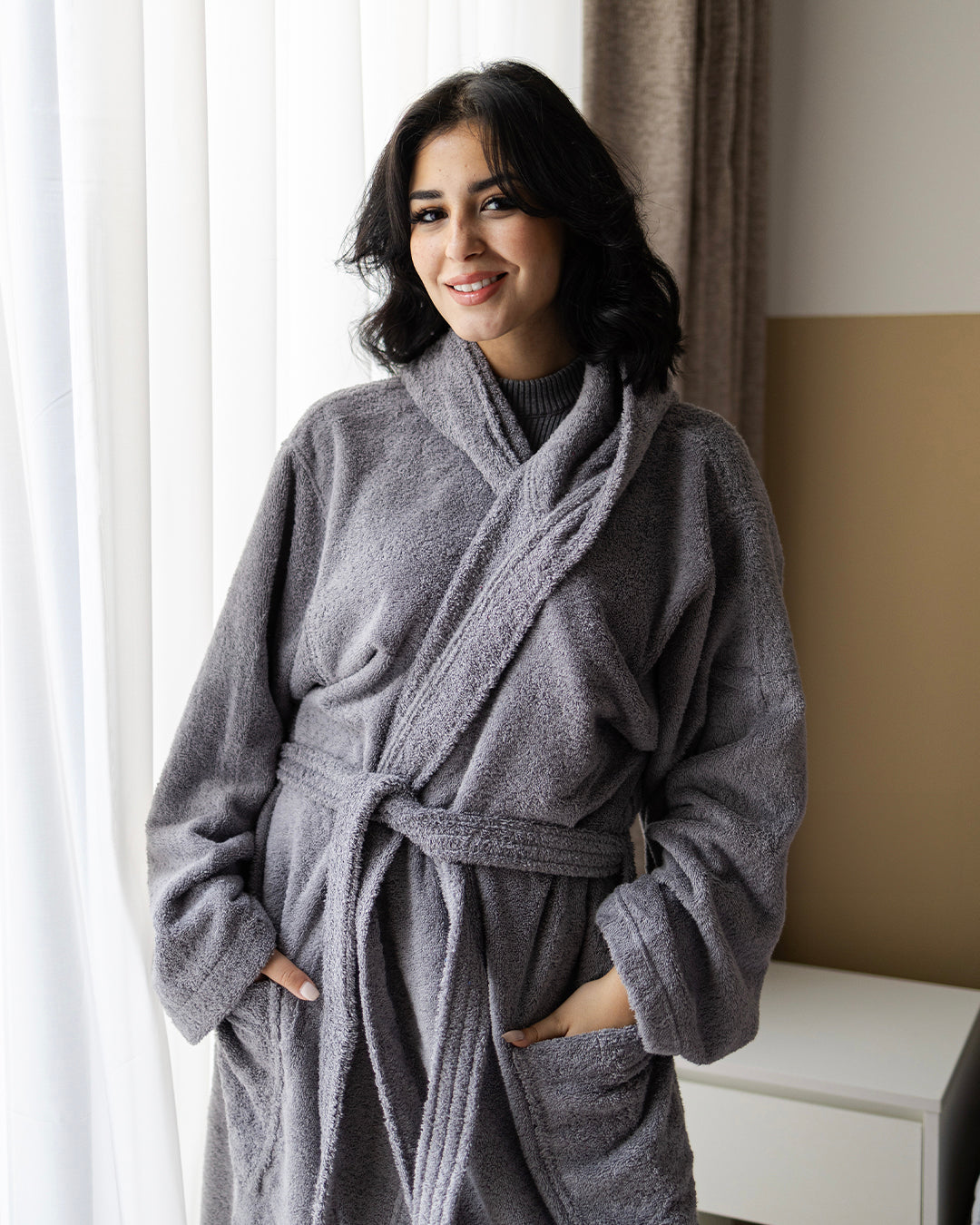 Plain Bathrobe 500GSM