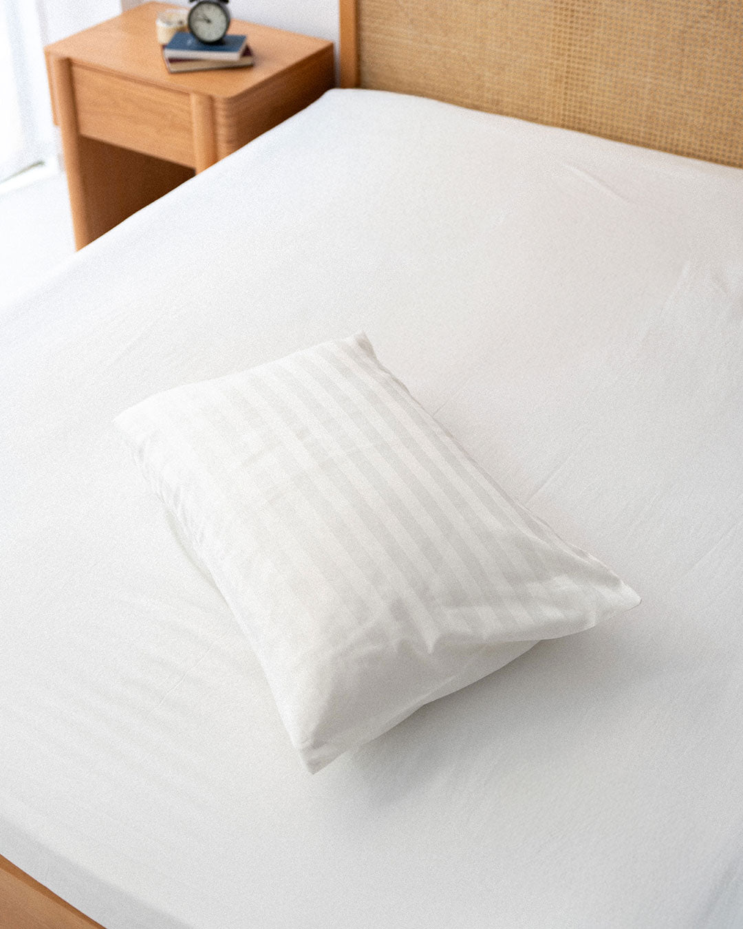 Wide Striped Pillow Case