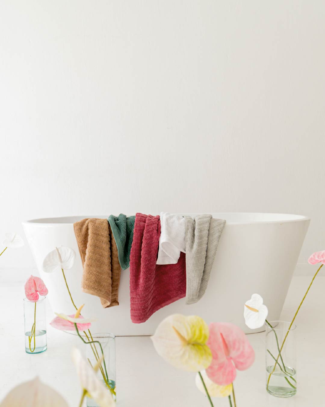 Soft Ribbed Jacquard Towel 600 GSM