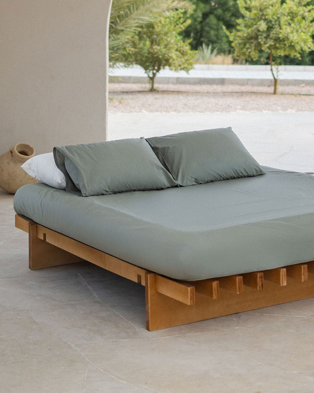 Egyptian Cotton Fitted Percale Bedsheet