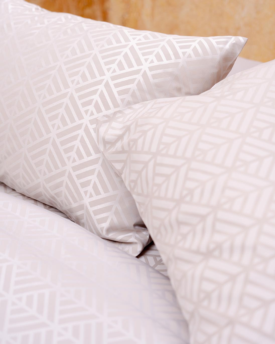 Dune Maze Jacquard Duvet Cover