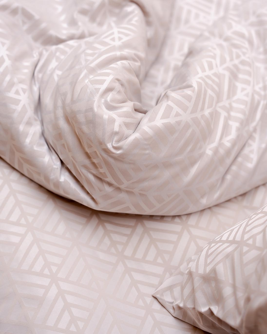 Dune Maze Jacquard Duvet Cover