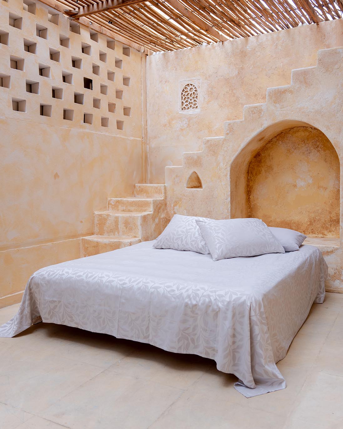 Eden Jacquard Flat Bedsheet