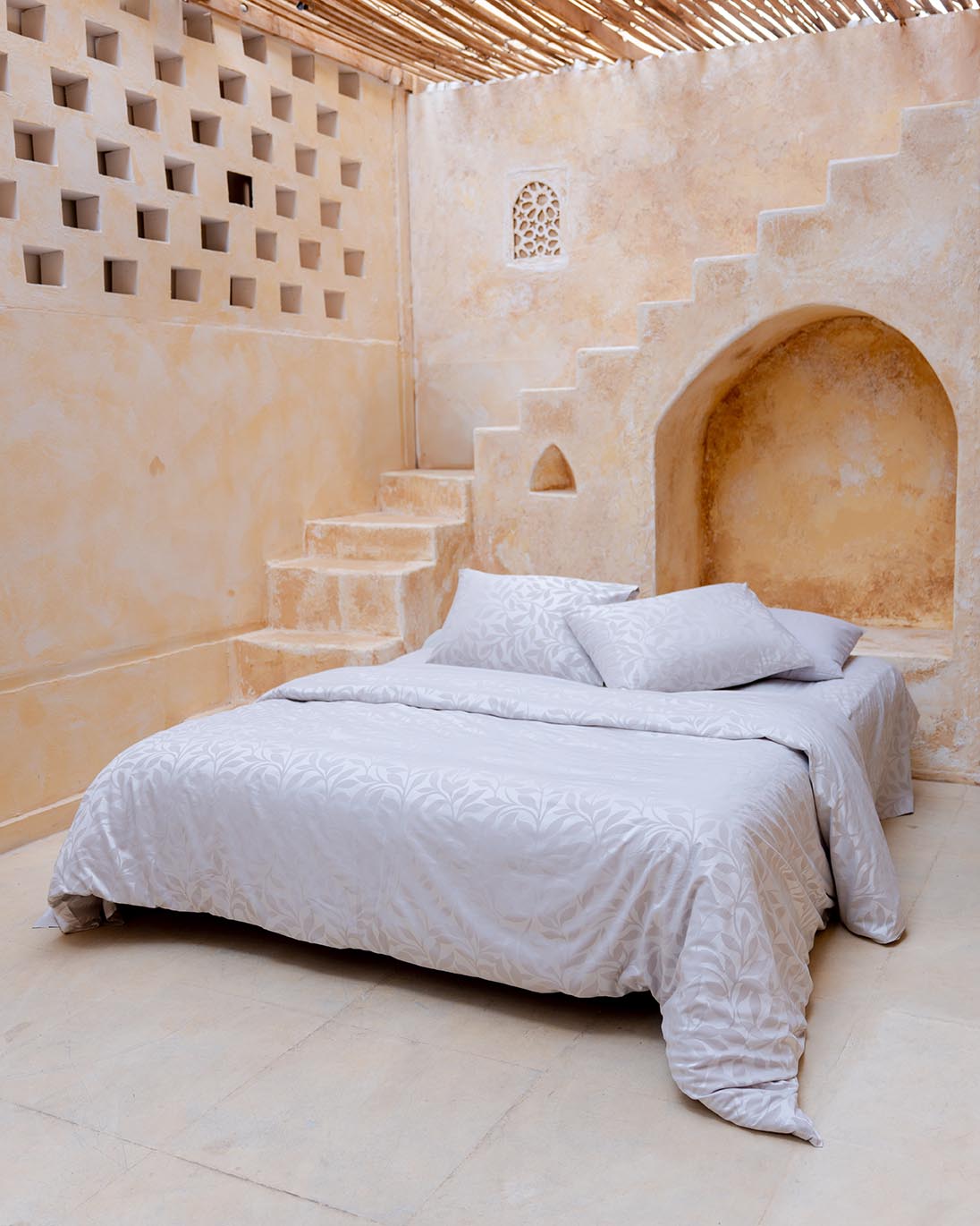 Eden Jacquard Flat Bedsheet