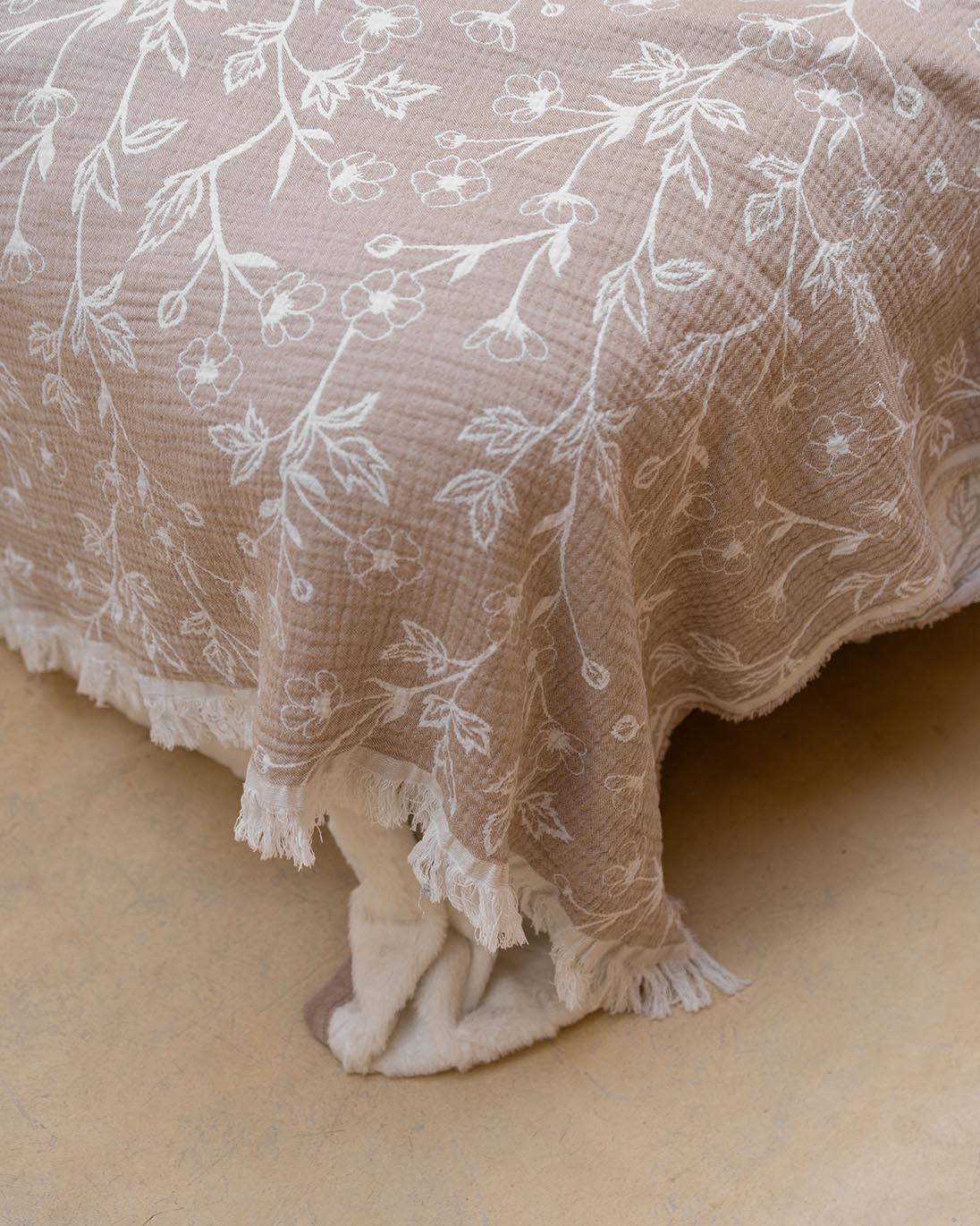 Whispers Muslin Bedspread