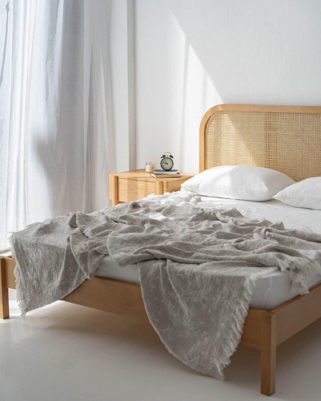 Whispers Muslin Bedspread