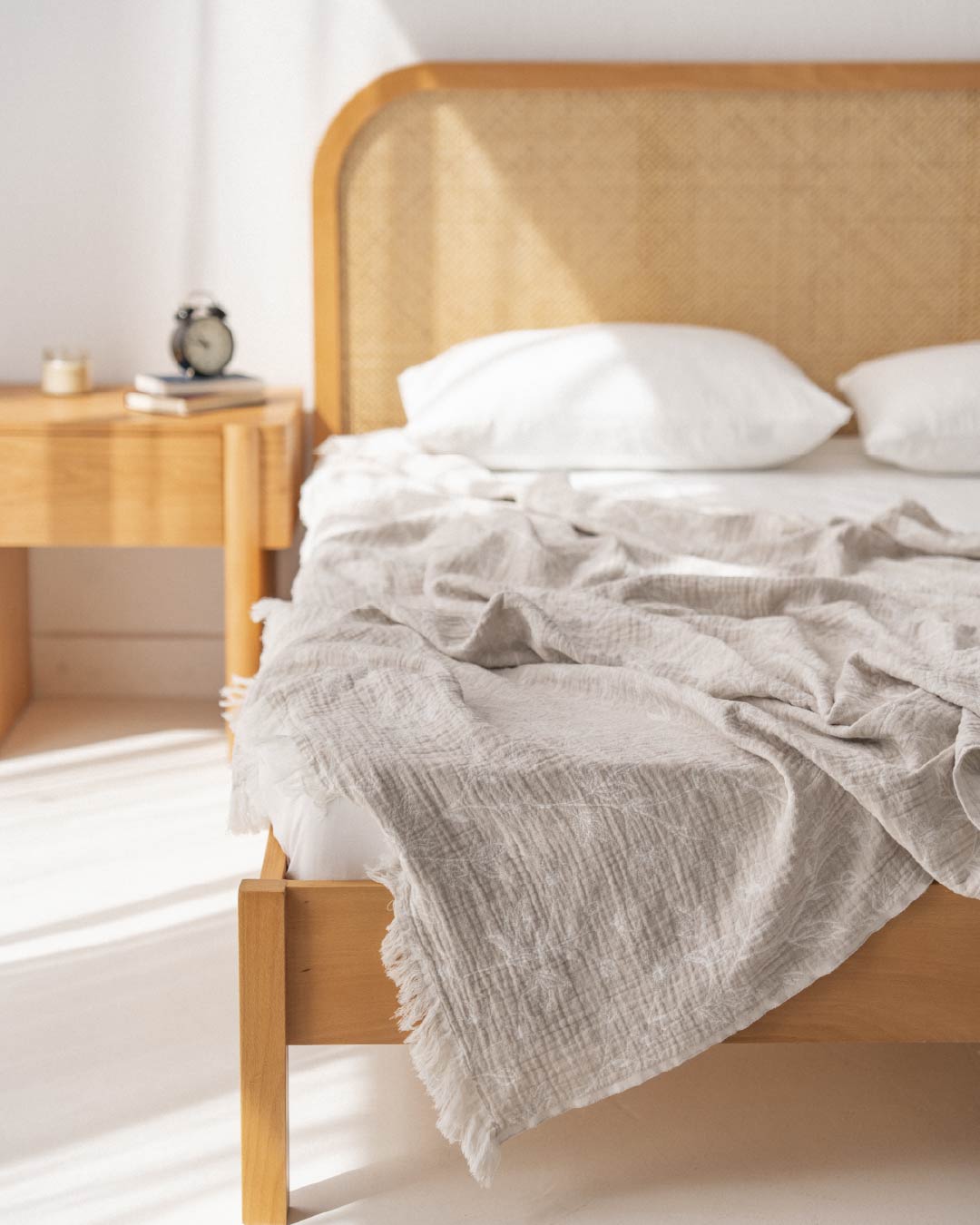 Whispers Muslin Bedspread