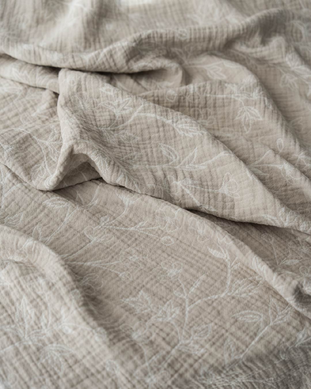 Whispers Muslin Bedspread