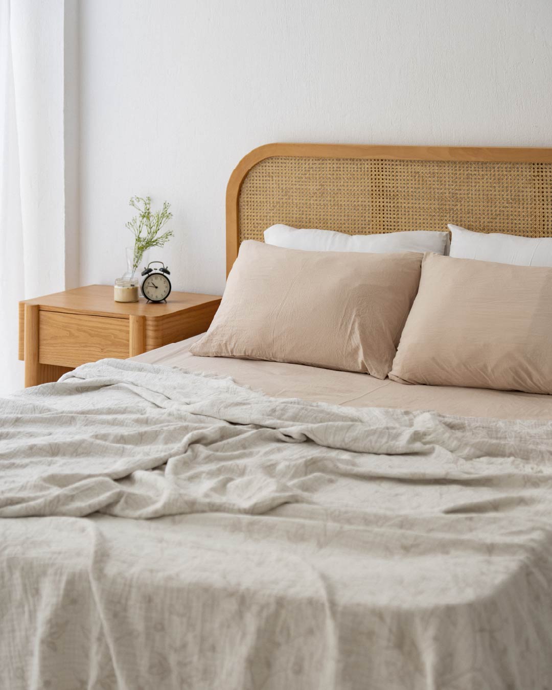 Whispers Muslin Bedspread