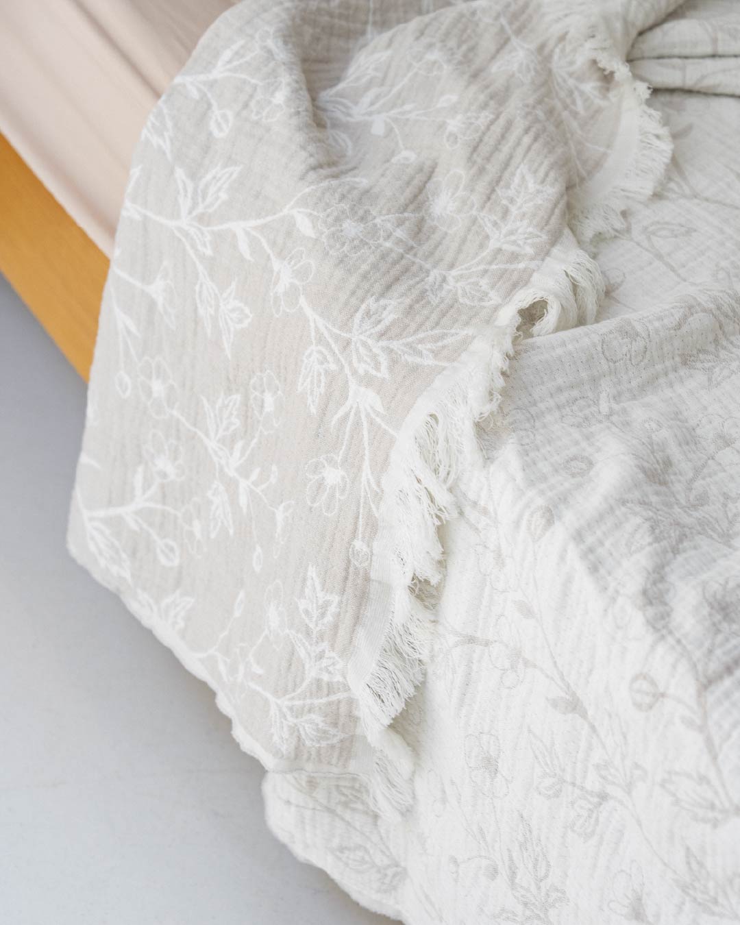 Whispers Muslin Bedspread