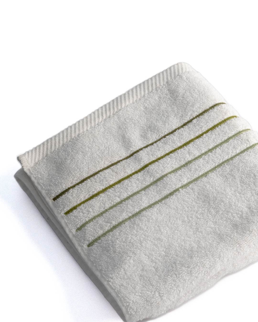 Lines Embroidered Towels (Set of 3)