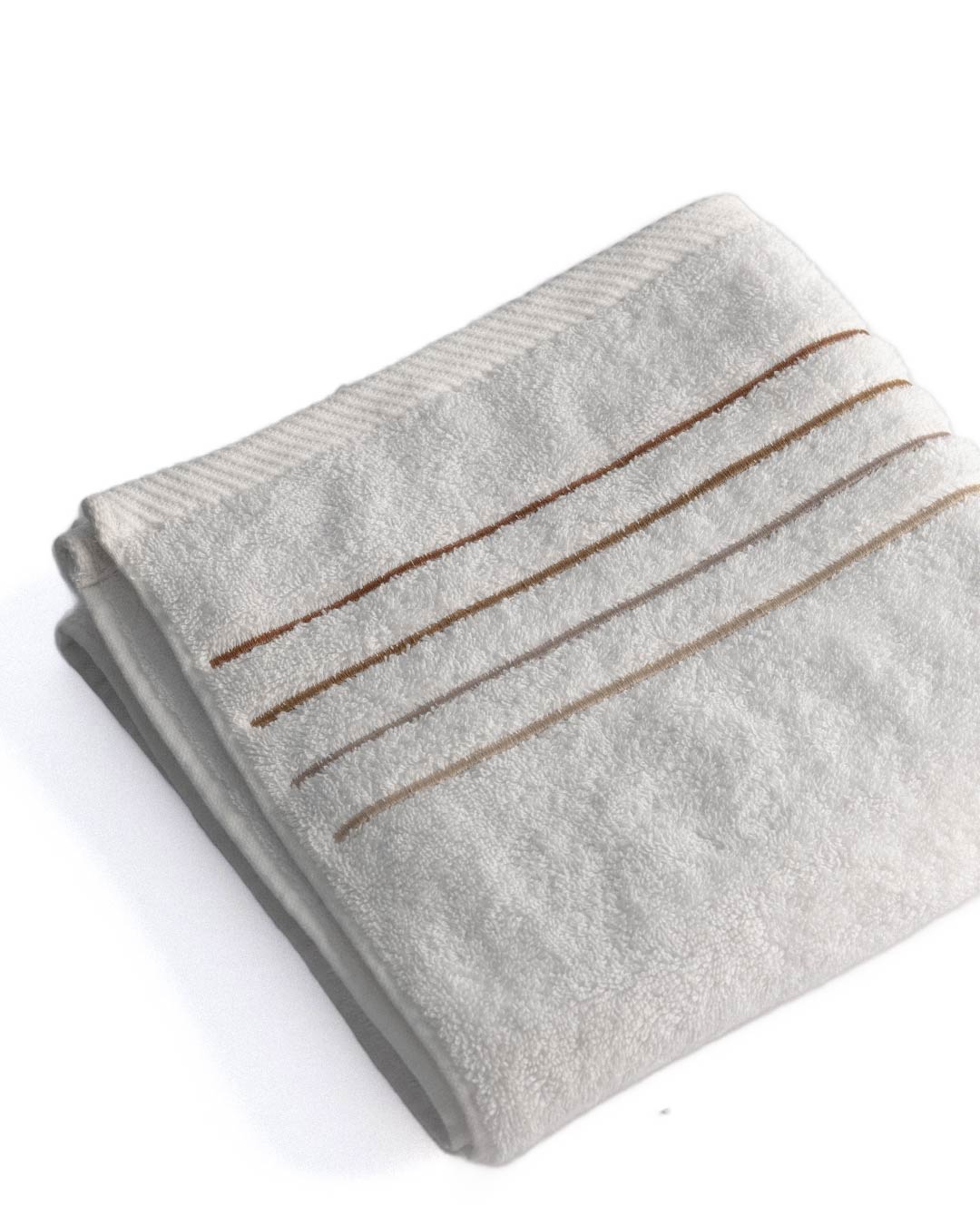Lines Embroidered Towels (Set of 3)