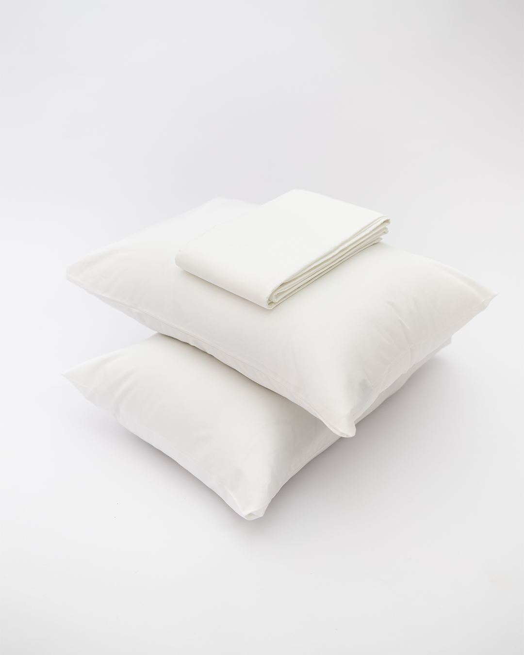 White Sateen Bedsheet 500TC