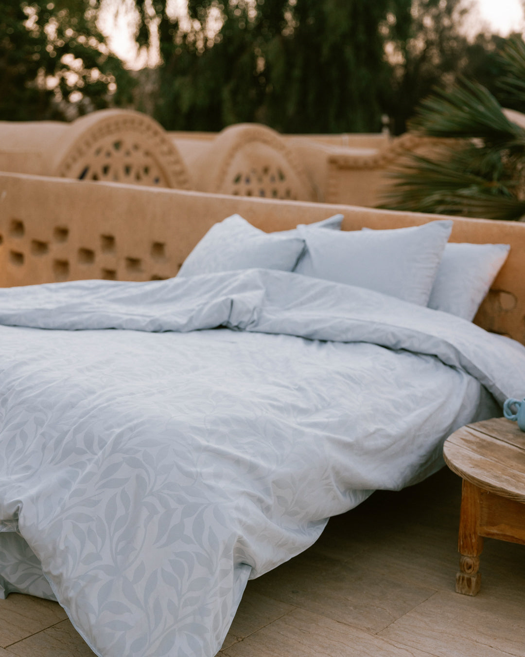 Eden Jacquard Duvet Cover