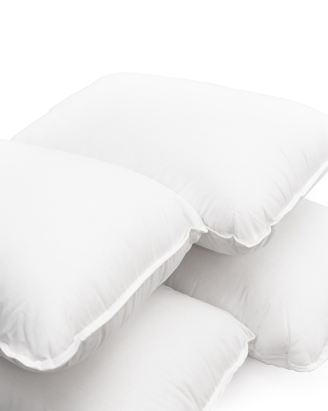 4 Microfiber Pillows Set