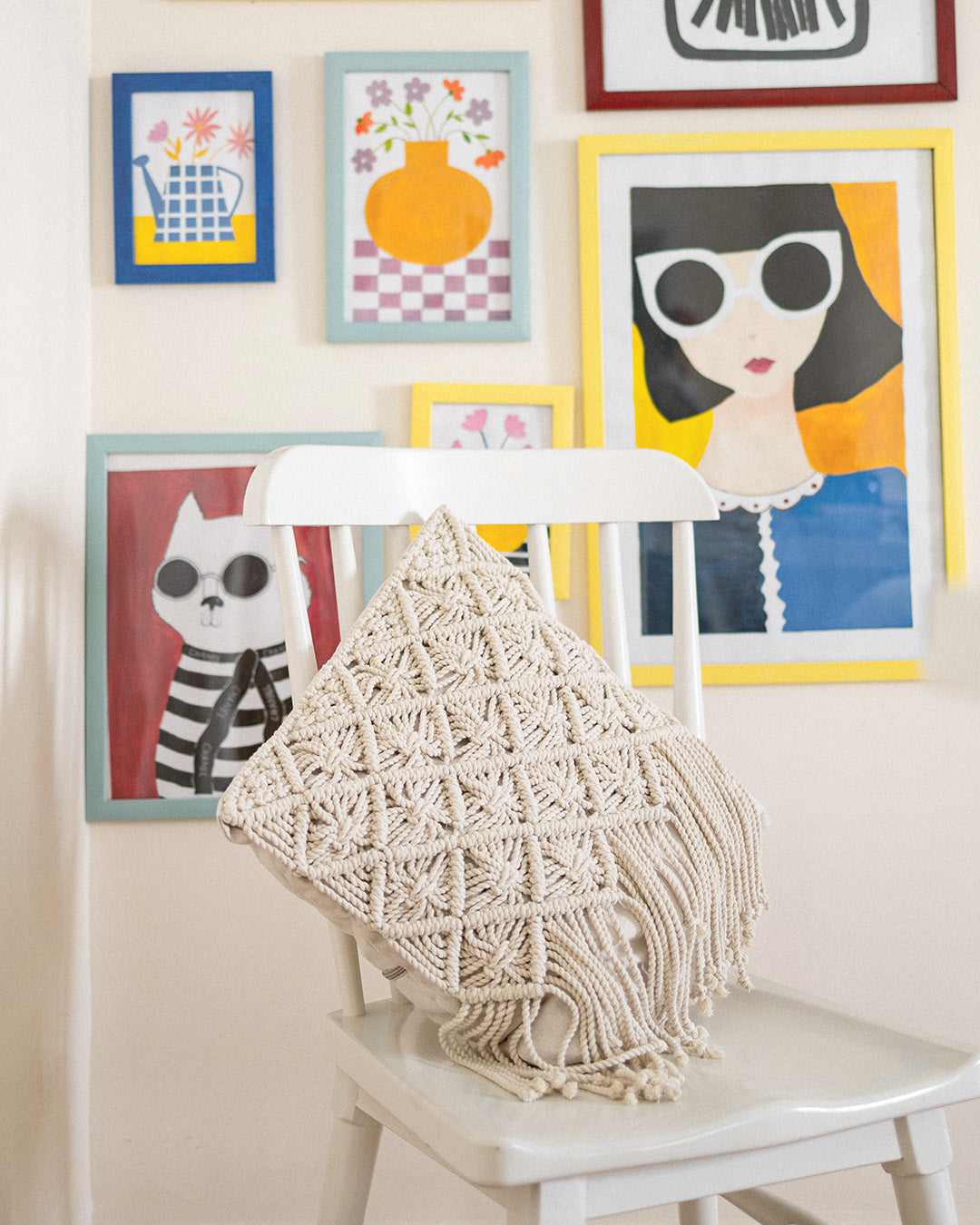 Macrame Cushion