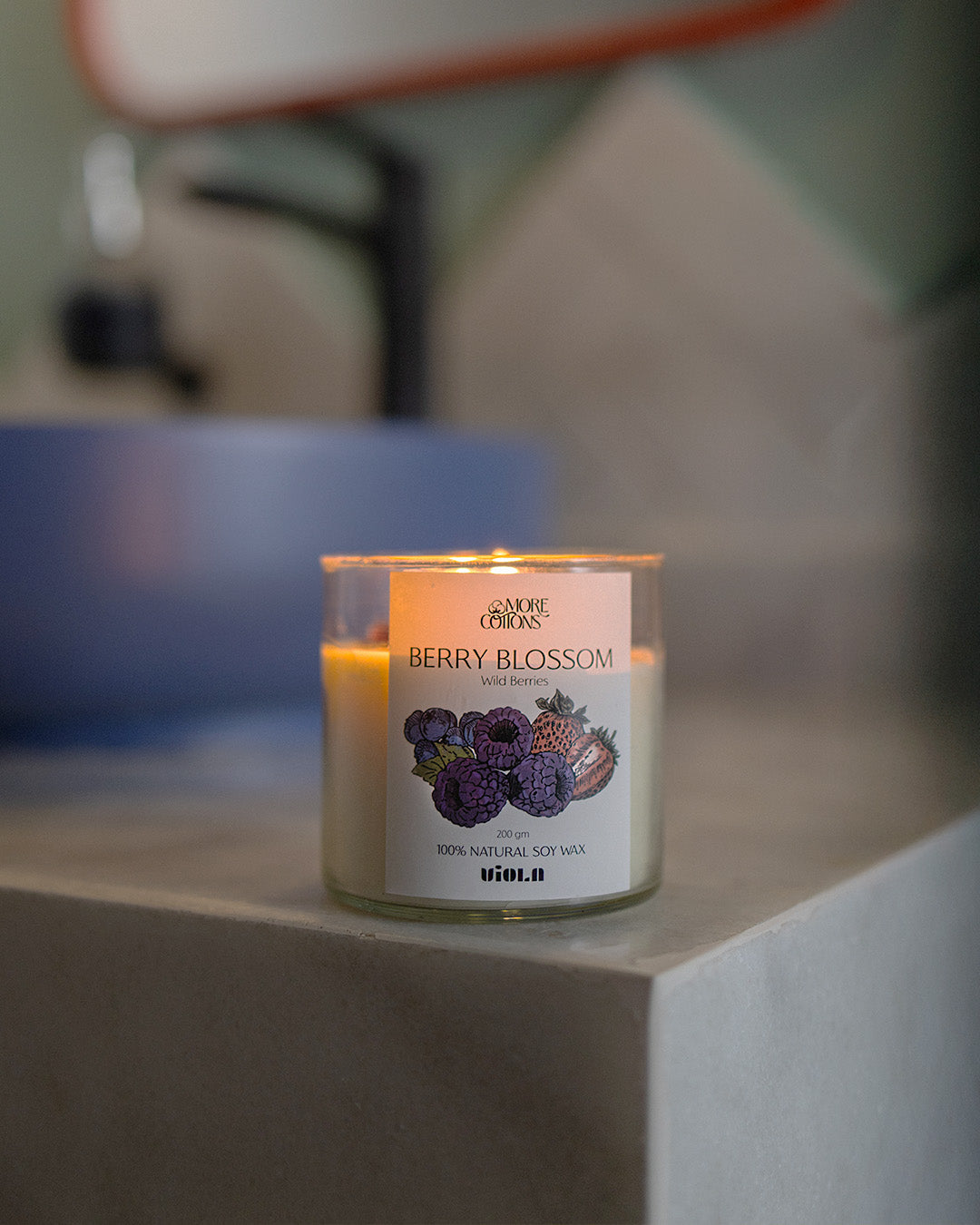 Berry Blossom Soy Wax Candle