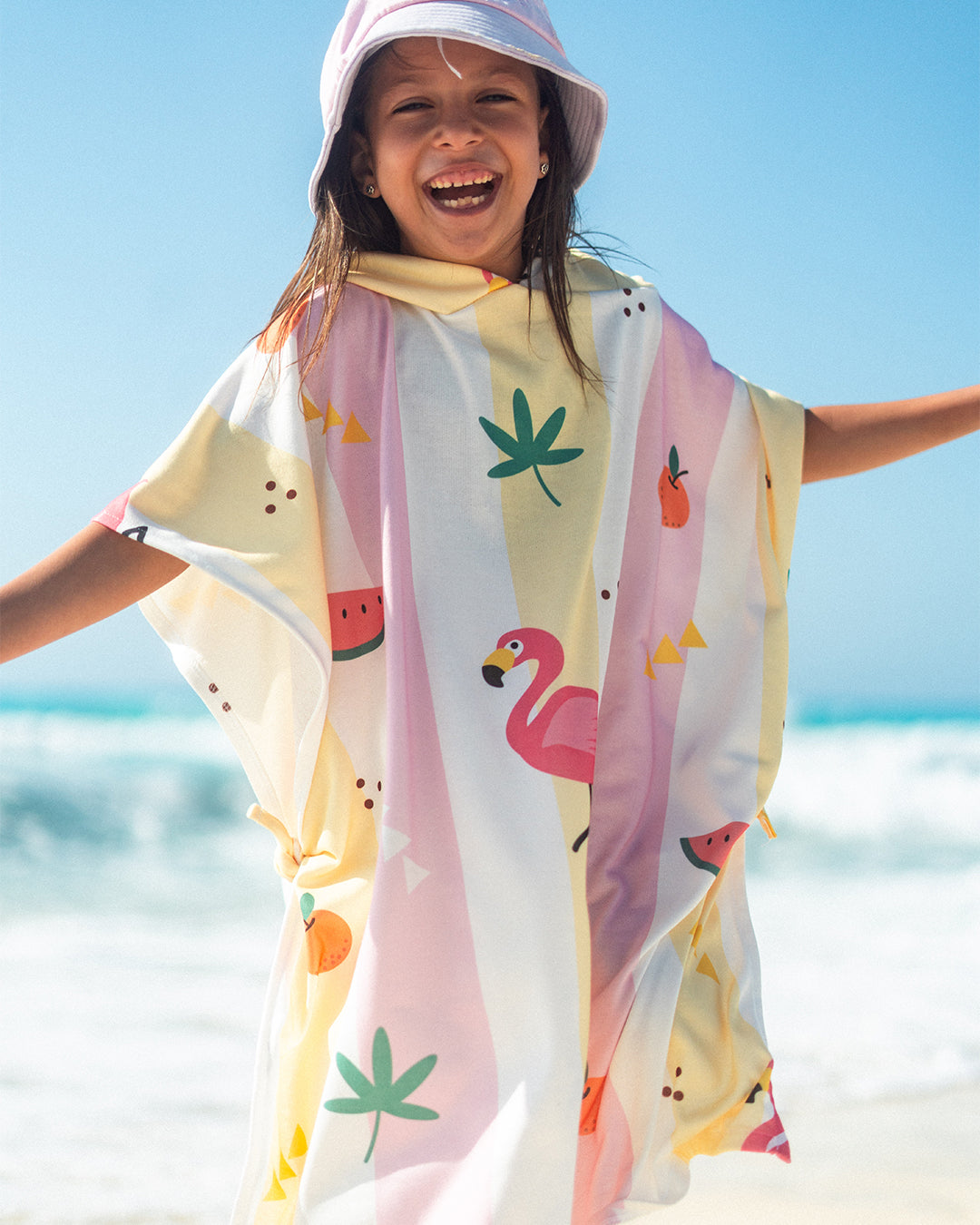 Tropical Twist Kids Poncho
