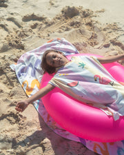 Kids Poncho + Beach Towel Bundle