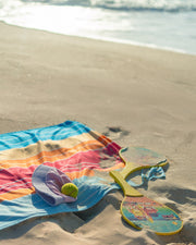 بشكير بحر مايكروفايبر مقلم ألوان