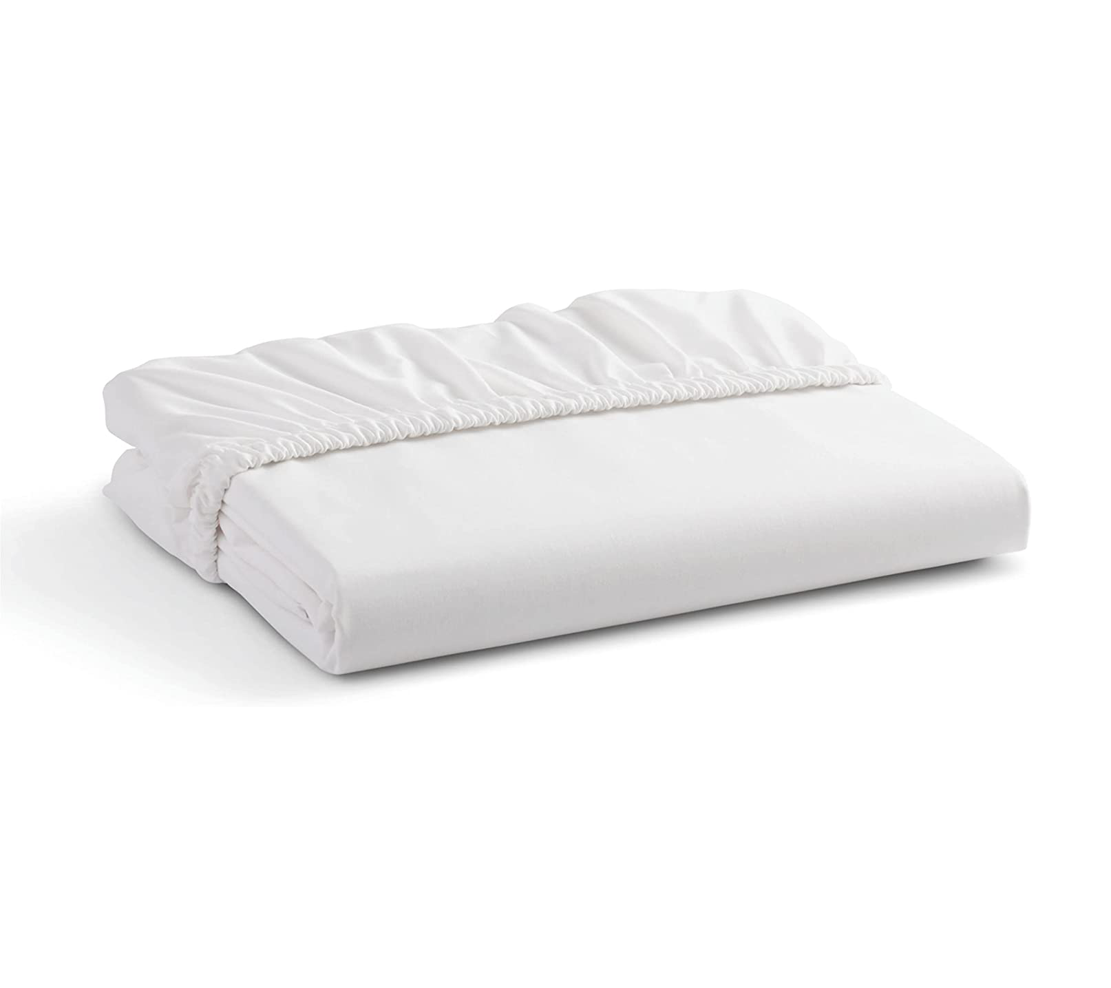 White Percale Fitted Sheet