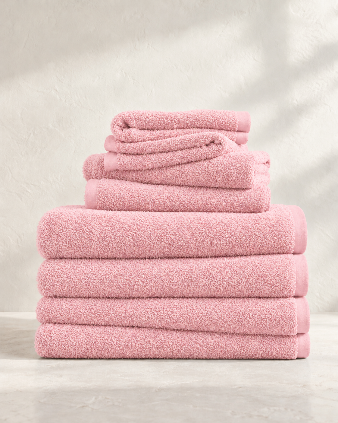 Family Bundle (4 Face Towels + 4 Bath Towels)