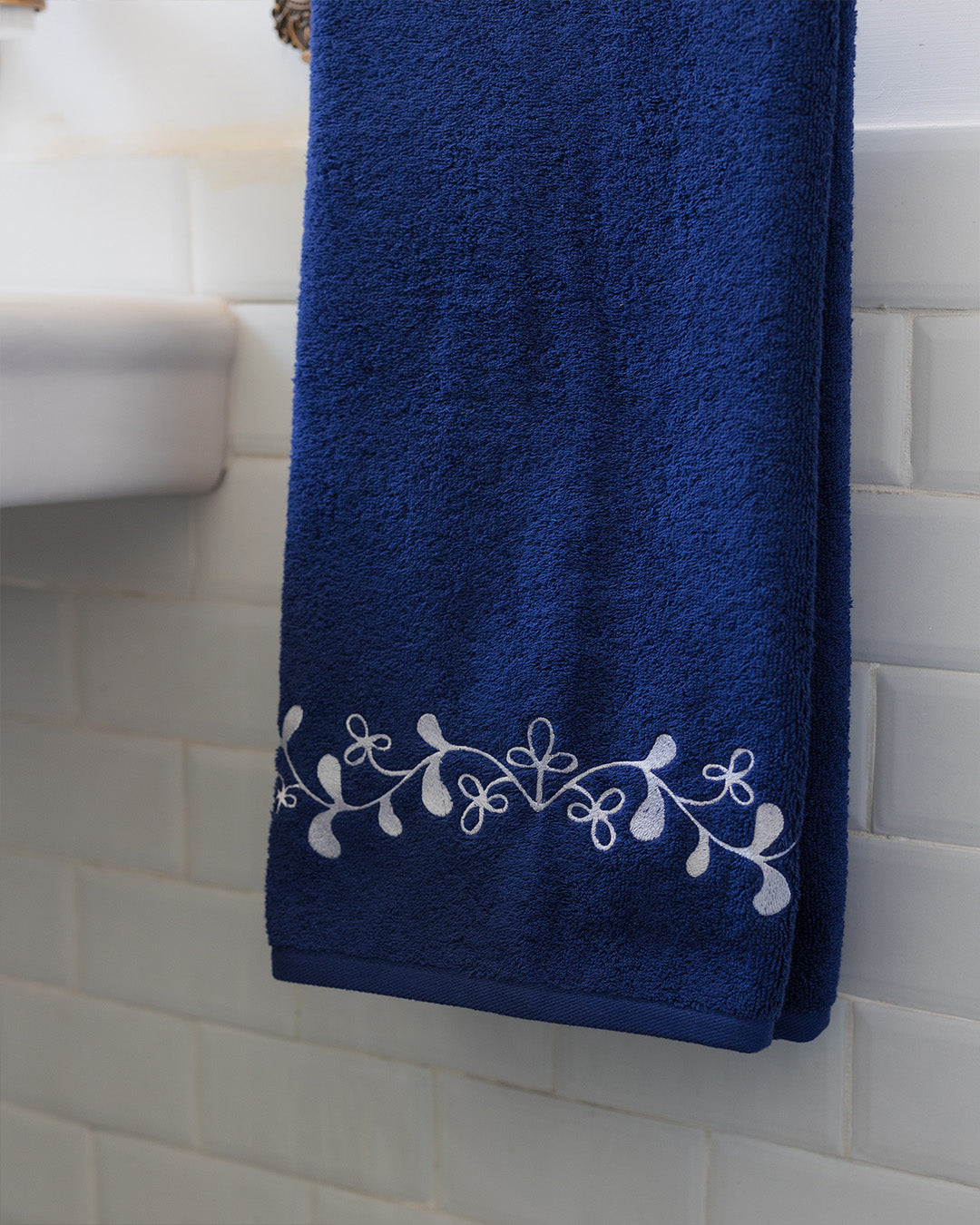 Ophelia Embroidered Face Towel