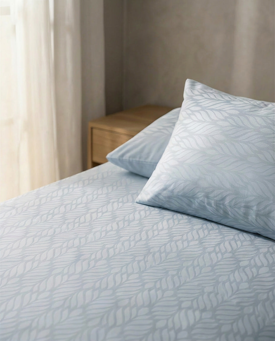 Arcadia Jacquard Fitted Bedsheet