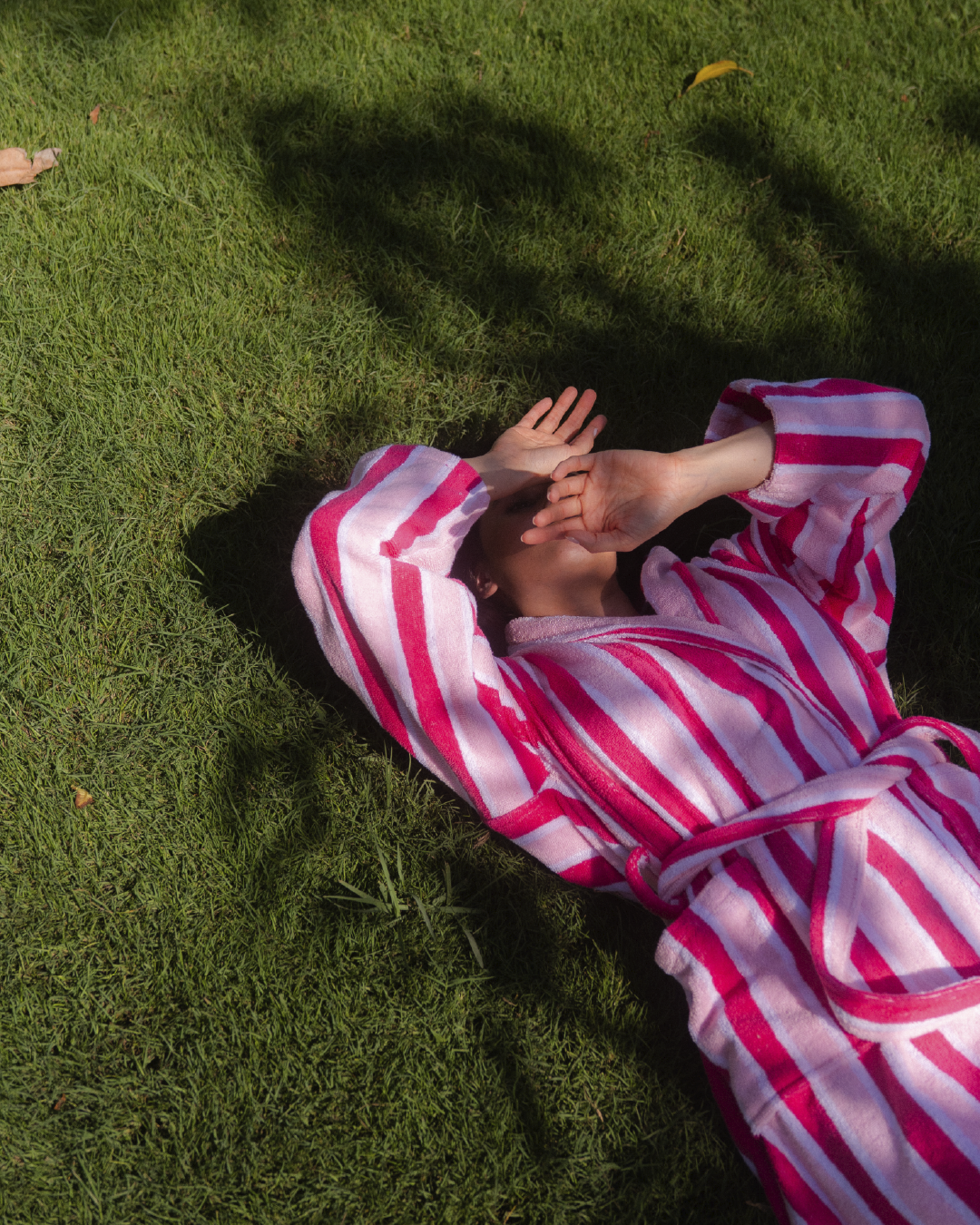 Striped Bathrobe 500 GSM