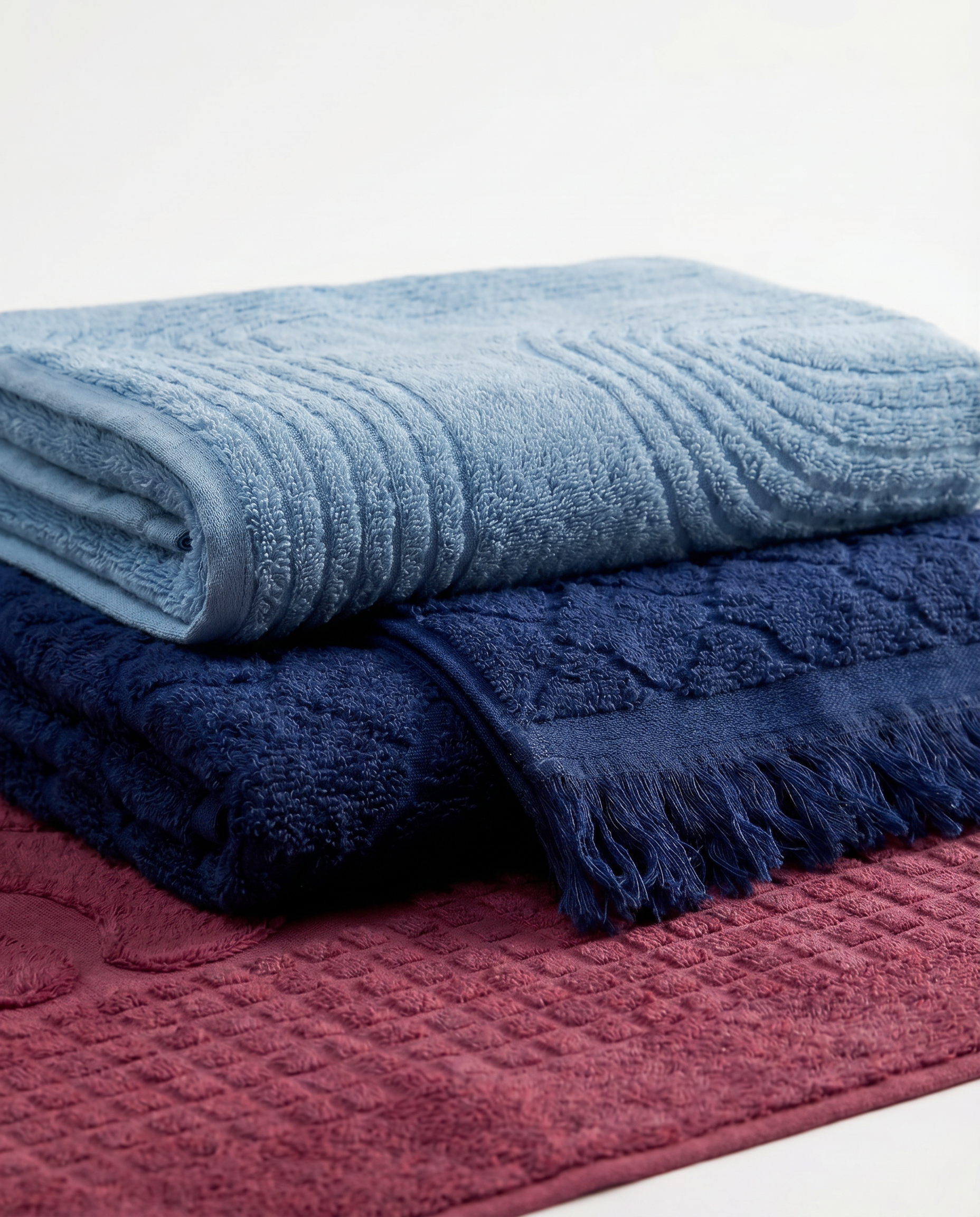 The Essentials Set (2 Face Towels + Bath Mat)