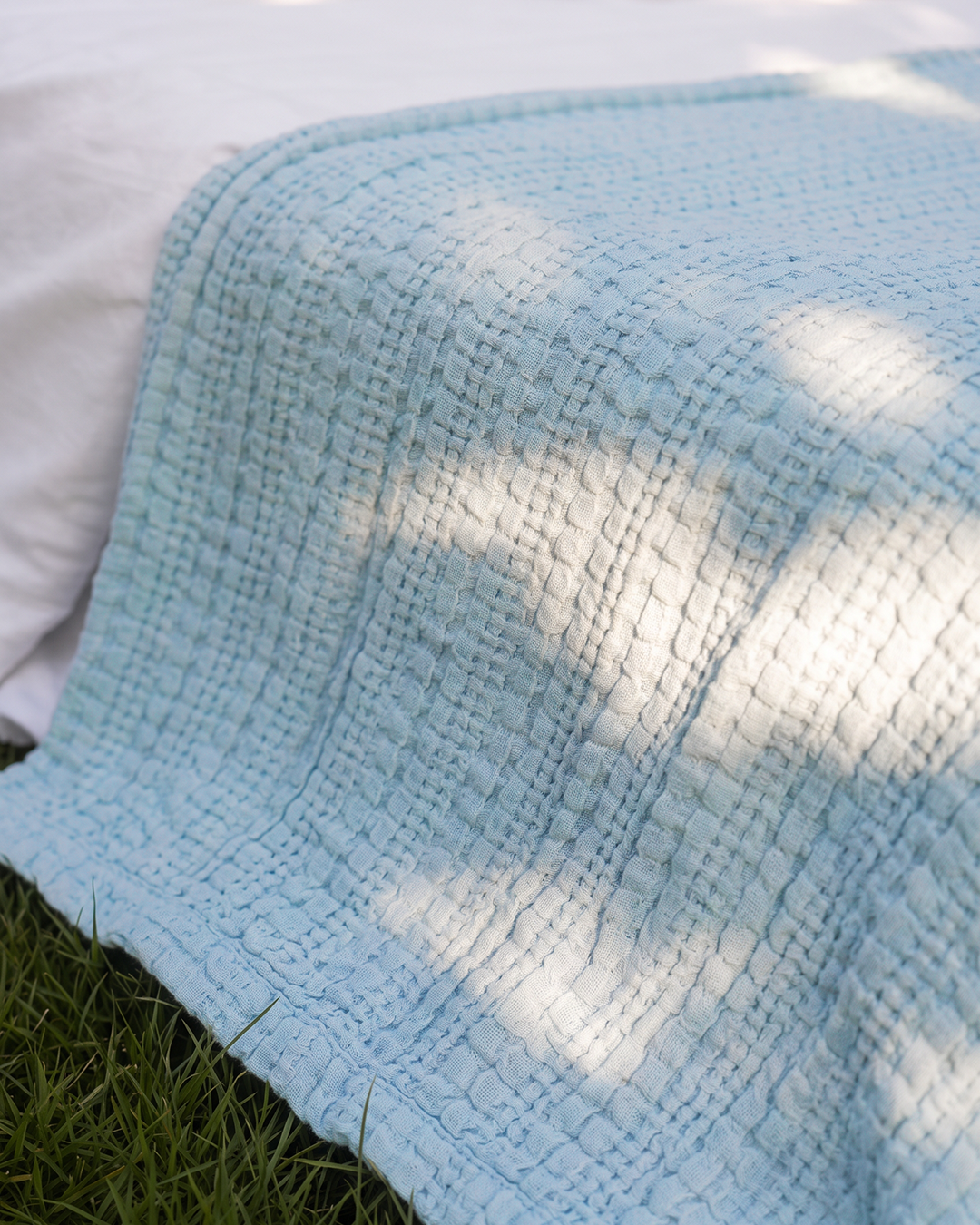 Kids Waffle Coverlet