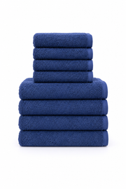 Family Bundle (4 Face Towels + 4 Bath Towels)