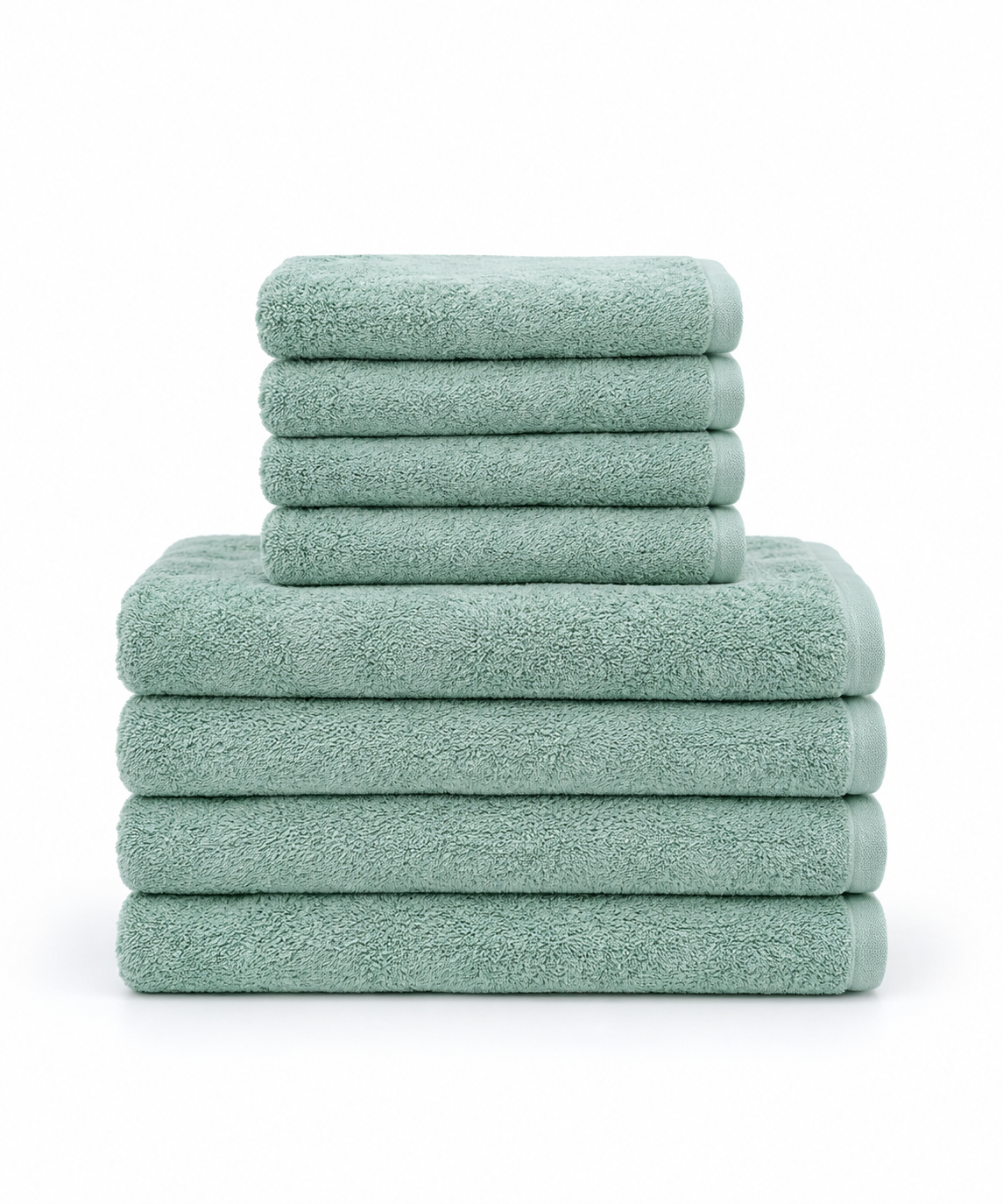 Family Bundle (4 Face Towels + 4 Bath Towels)