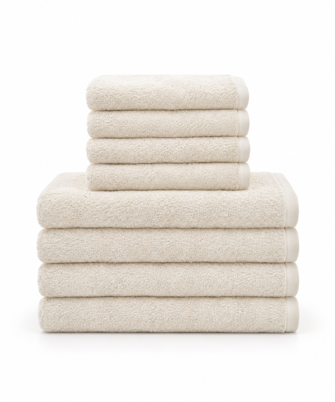 Family Bundle (4 Face Towels + 4 Bath Towels)