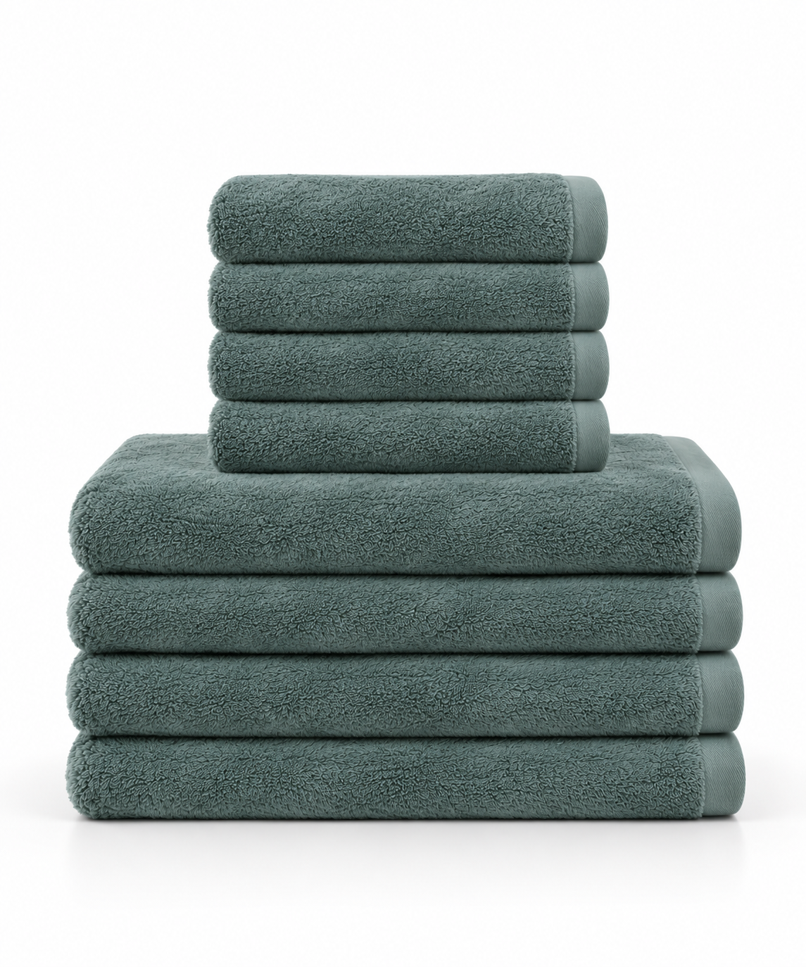 Family Bundle (4 Face Towels + 4 Bath Towels)