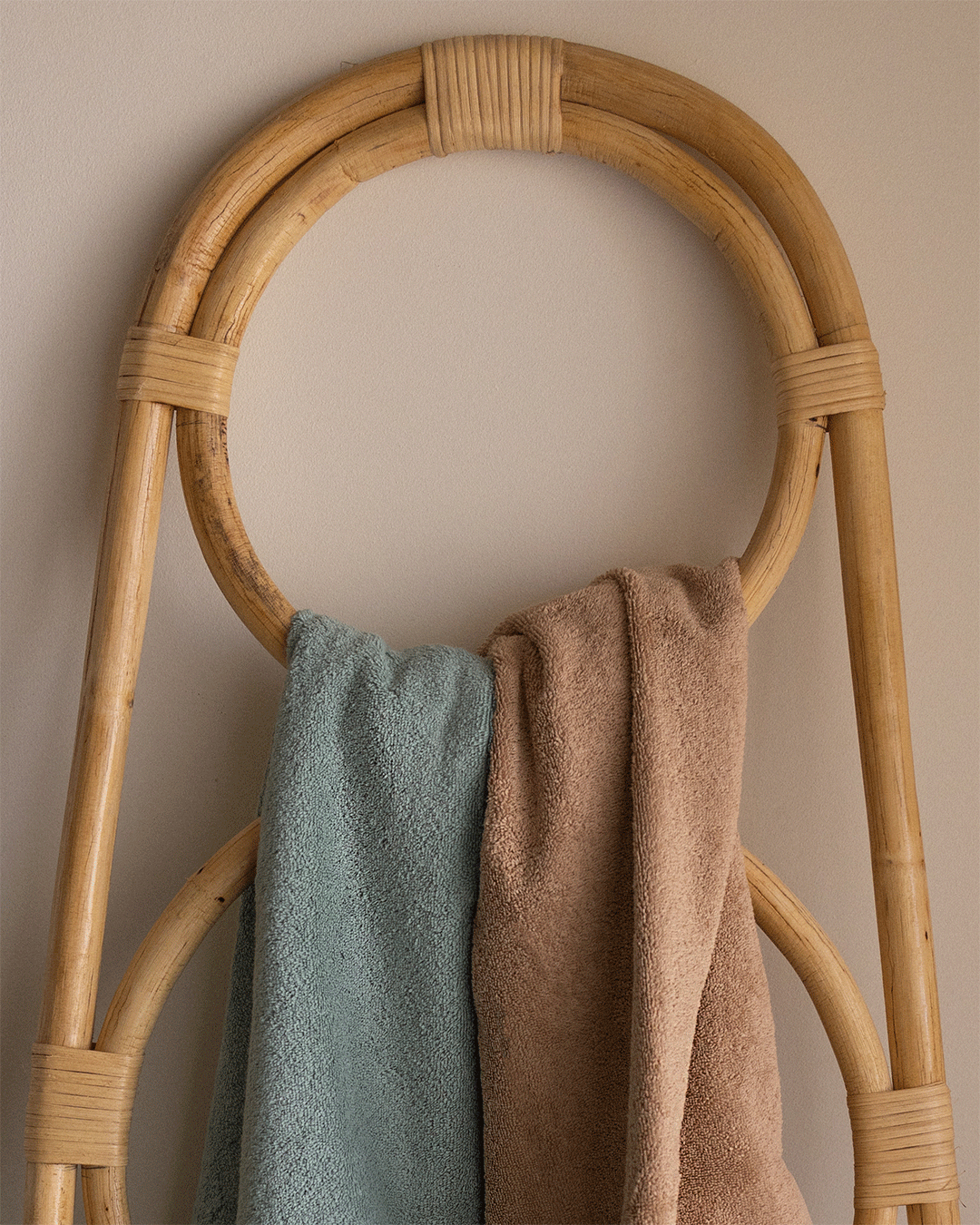 2 Plain Face Towels Bundle