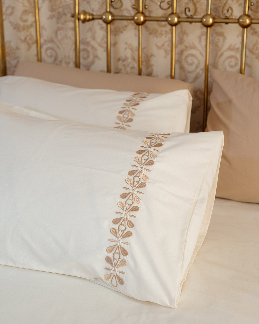 Rosette Bridal Embroidered Bedsheet