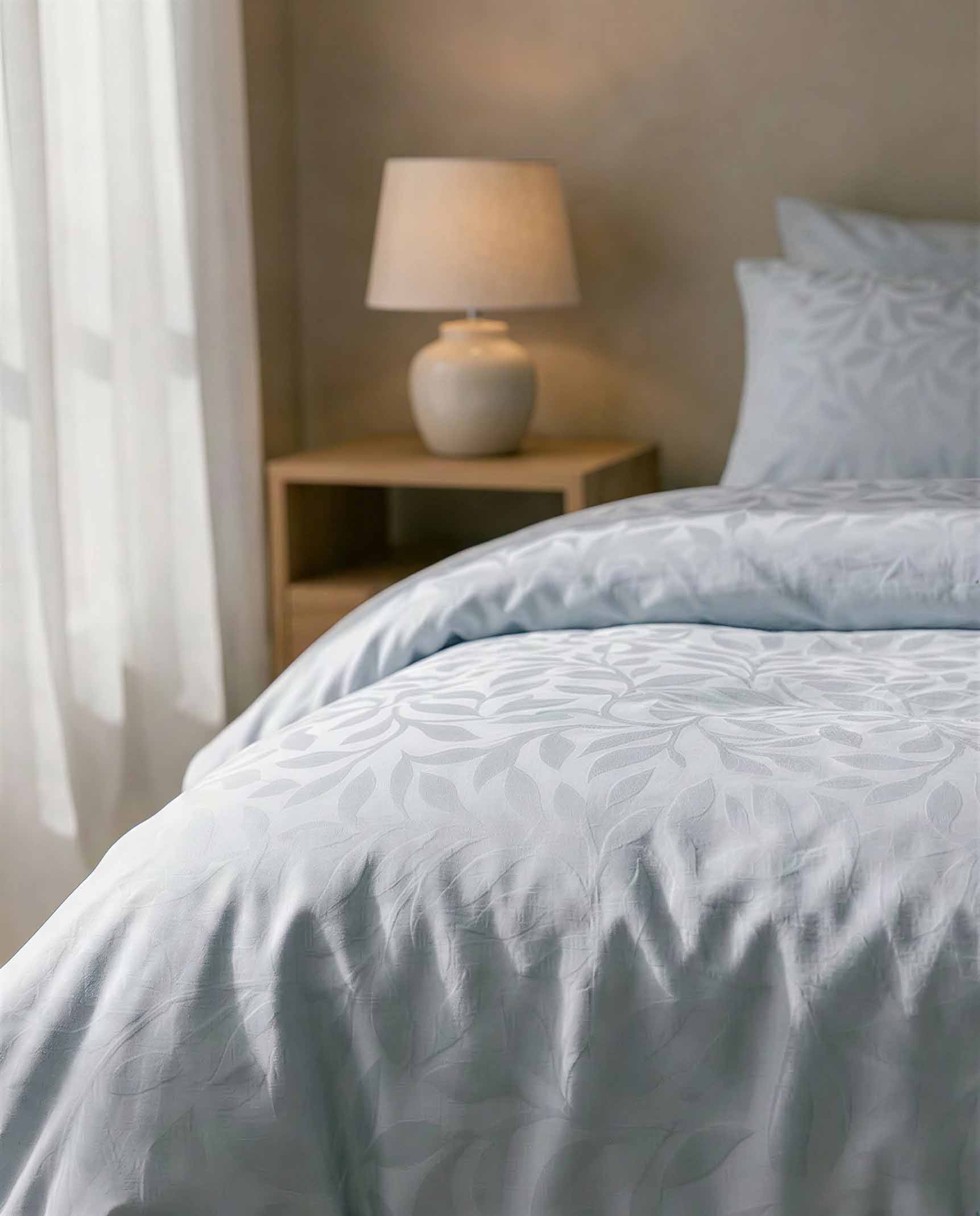 Eden Jacquard Duvet Cover