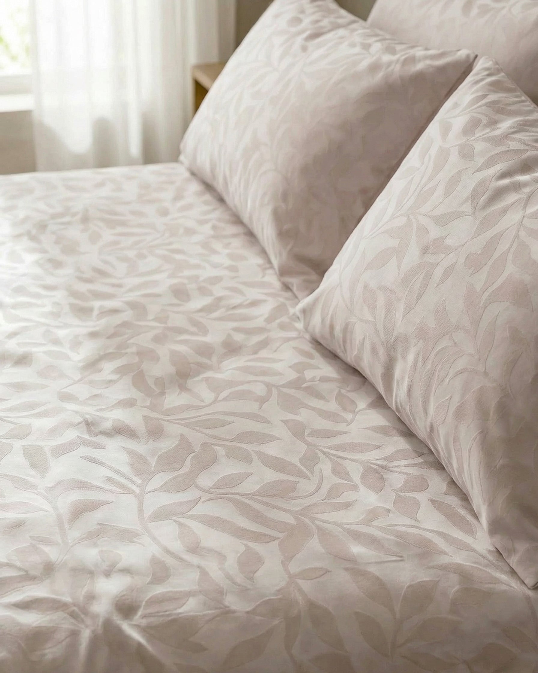 Eden Jacquard Fitted Bedsheet