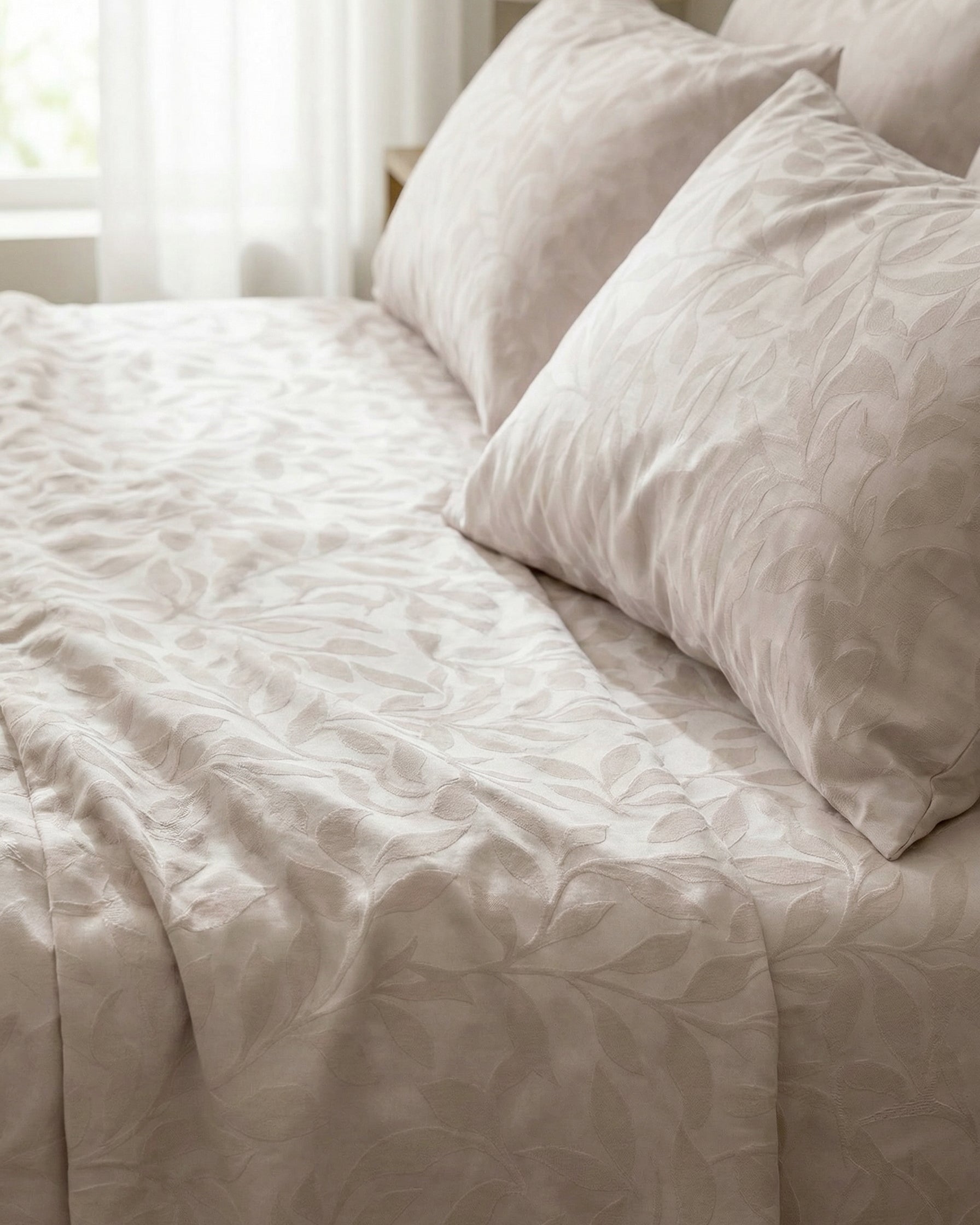 Eden Jacquard Flat Bedsheet
