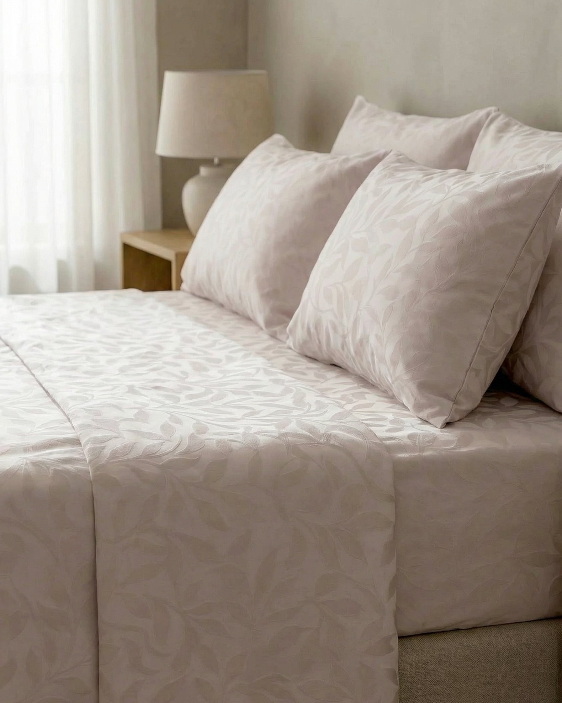 Eden Jacquard Flat Bedsheet