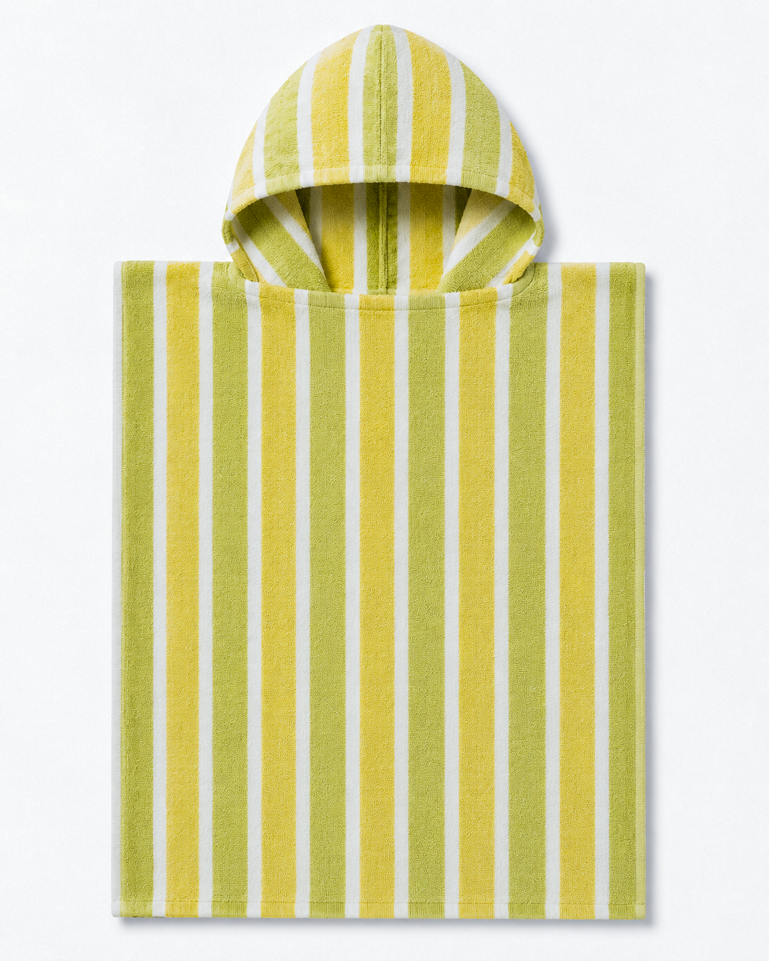 Striped Kids Poncho 500 GSM