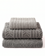 The Luxe Set (1 Jacquard Face Towel + 2 Jacquard Bath Towels)