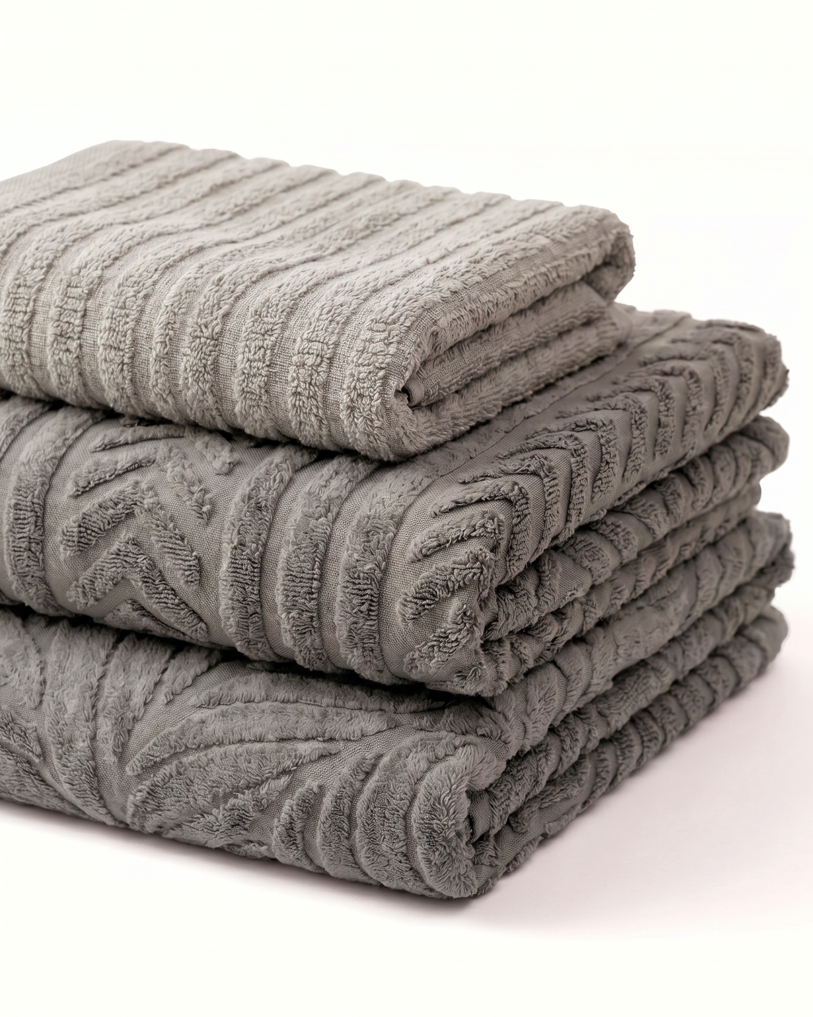 The Luxe Set (1 Jacquard Face Towel + 2 Jacquard Bath Towels)